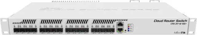 Main image of MikroTik CRS317-1G-16S+RM Switch 1xGB 16xSFP+ L6