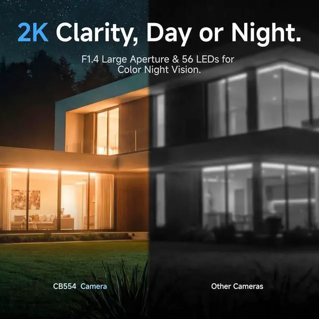 Alt view image 5 of 7 - VSTARCAM 2K Security Cameras Wireless Outdoor, No-Drill Magnetic & Adhesive Mount, Free Cloud & 128GB SD Storage, WiFi 6 2.4/5G, Motion Alerts, 6-Month Battery, Color Night Vision, IP66,2-Way Talk