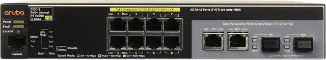 Alt view image 2 of 2 - 2530-8-PoE Switch