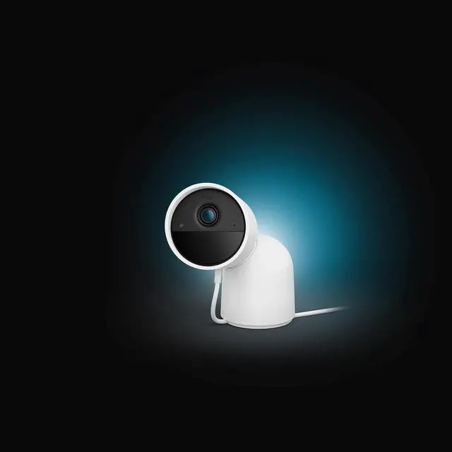 Alt view image 2 of 7 - Philips Hue Security Security Camera with Cable HD 1080P Night Vision Two Way Audio Microphone Push Notifications Indoor White