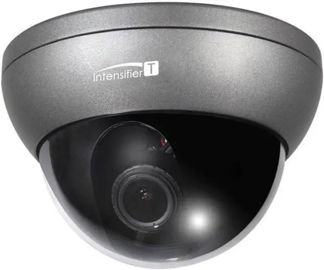 Main image of Speco Technologies HT7246T Intensifier T HD-TVI 2MP Indoor/Outdoor Day & Night Dome Camera, 2.8-12mm Auto Iris Varifocal Lens, 1920x1080, 30fps, Dark Gray Housing