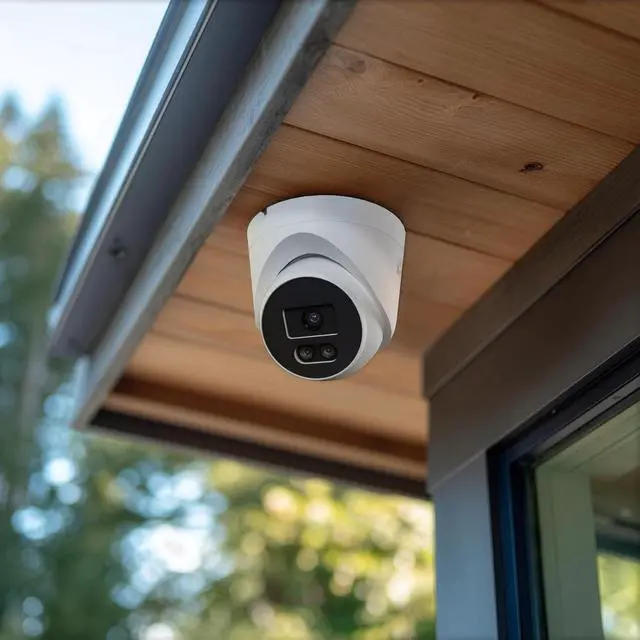 Alt view image 3 of 7 - Swann EliteX 12MP Series/Spotlight Dome w 2 Way Audio Add On IP Camera