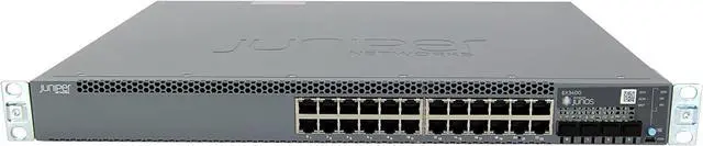 Main image of Juniper EX3400-24T Ex3400 24g 4sfp+/2qsfp L2/3