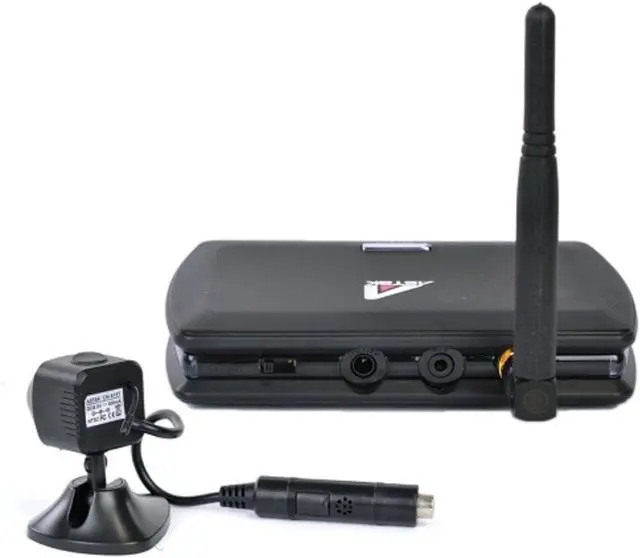 Alt view image 2 of 3 - CM-A815 2.4GHz DIY Wireless Mini Spy Surveillance Hidden Pinhole/Mini Color CCTV CMOS Camera 380TV lines (1 Pinhole Camera + 1 Receiver)