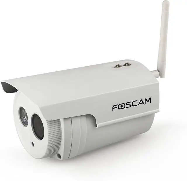 Alt view image 3 of 5 - Foscam HD 720P Outdoor WiFi Security Camera Weatherproof IP66 Bullet / 1MP IP Wireless Surveillance Camera System with iOS/Android App, Night Vision up to 65ft, and More (FI9803P)