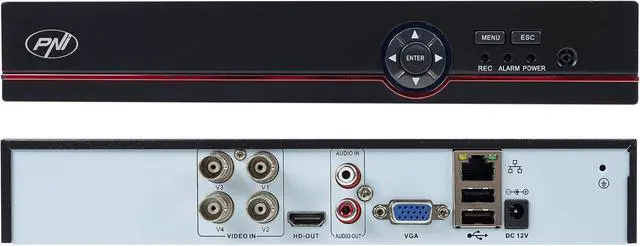 Alt view image 5 of 7 - PNI Video Surveillance kit AHD House PTZ1500 5MP - DVR and 4 Outdoor Surveillance Cameras,H.265, face Detection, Human Detection