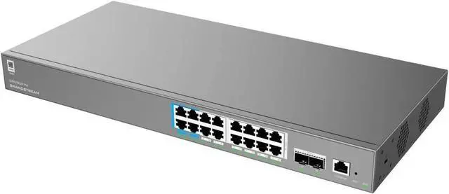 Main image of Grandstream GWN7802P Pro Enterprise Layer 2+ Managed PoE Network Switch