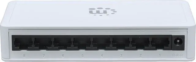 Alt view image 5 of 7 - Intellinet IEEE 802.3, 802.3ab, 802.3az, 802.3u, 802.3X 8-Port Gigabit Ethernet Switch (Plastic) (524124)
