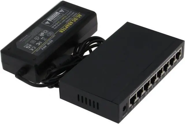 Alt view image 2 of 3 - SEDNA - 8 Port 10/100Mbps Desktop POE Switch