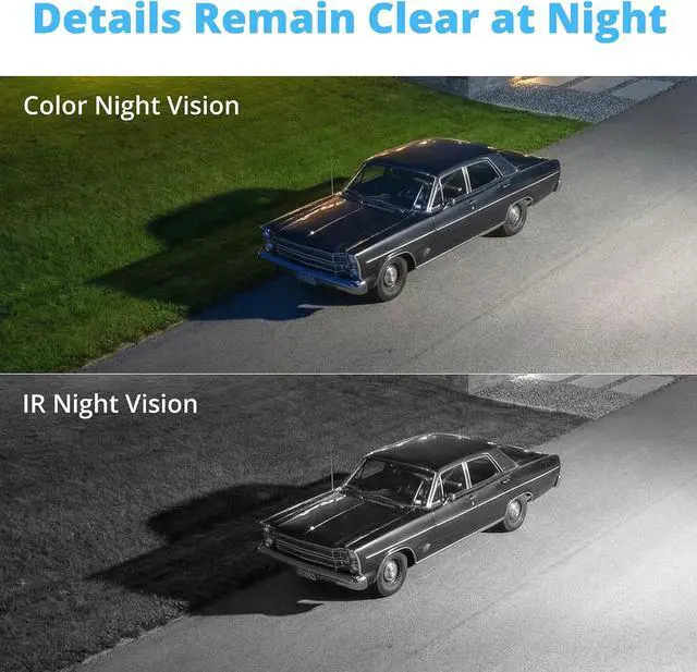 Alt view image 6 of 7 - Dragon Touch 4G Cellular Security Camera, 4K Solar Camera Wireless Outdoor, 3 Lens Bullet-PTZ Cam, 360° View, 10X Optical Zoom, AI Track, Color Night Vision, 12000/9W Battery, 64GB Card Included