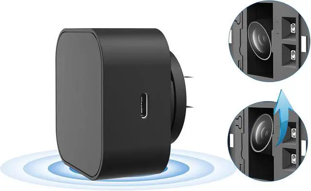 Alt view image 5 of 7 - Hidden Camera USB Charger - Spy Camera Phone Charger Cameras- Mini Wireless Hidden Cam - Motion Detection - Night Vision - Free App Control - Indoor Home Security