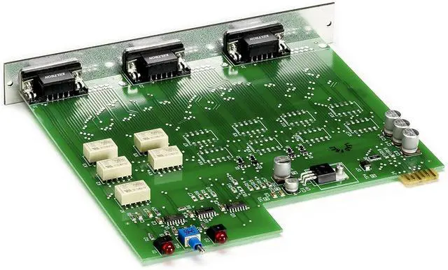 Alt view image 2 of 2 - Black Box 4U DB9 A/B Switch Card, Latching