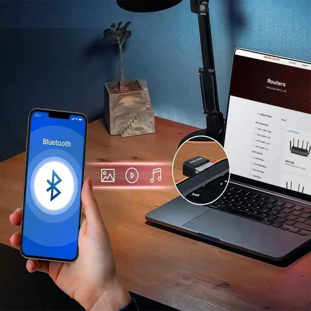 Alt view image 6 of 7 - Mercusys MA530, Bluetooth 5.3, Nano USB Adapter
