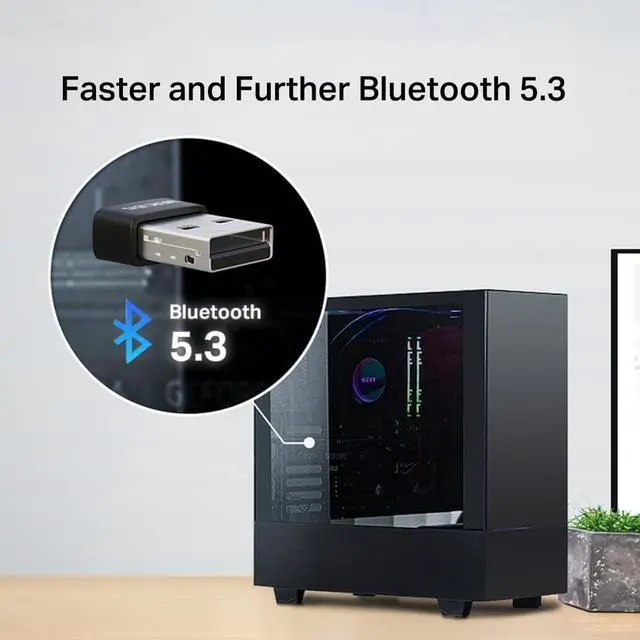 Alt view image 3 of 7 - Mercusys MA530, Bluetooth 5.3, Nano USB Adapter