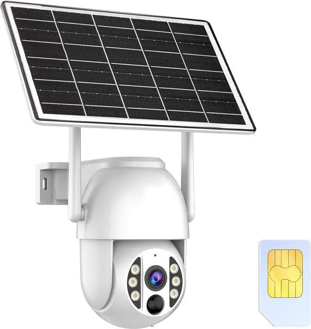 Main image of JOOAN 4G LTE Cellular Solar Security Camera Wireless with Built-in SIM Card
