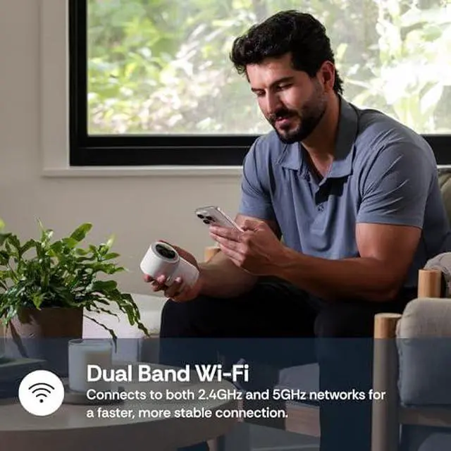 Alt view image 3 of 6 - Luna 2K Indoor Cameras for Home Security, and Security Cameras Wireless Outdoor, Battery Camera w/Solar Panel, Spotlight (2025 Upgrade Version)