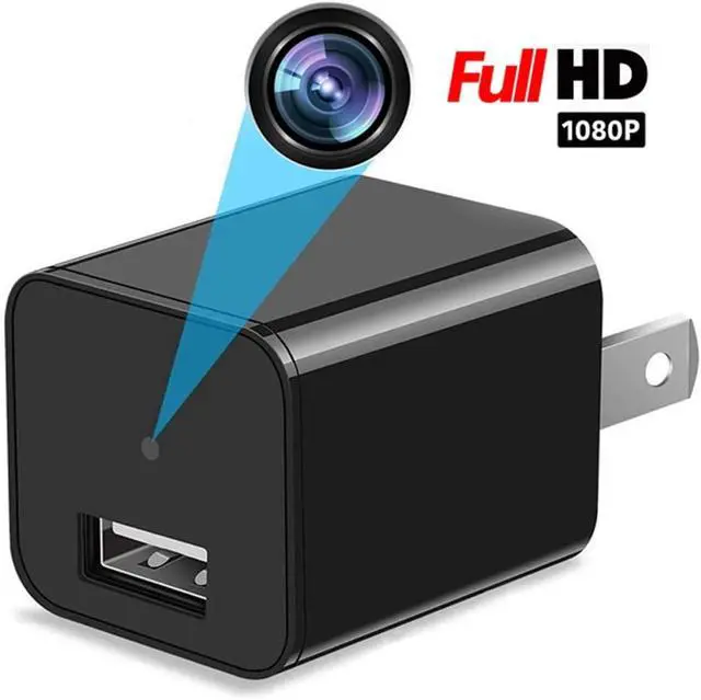 Alt view image 2 of 2 - JOVISION USA HD 1080P WiFi USB Charger Phone Charging Brick Power Adapter HD Wireless Spy Camera Covert Hidden Wi-Fi Remote View Nanny Camera Spy Gadget
