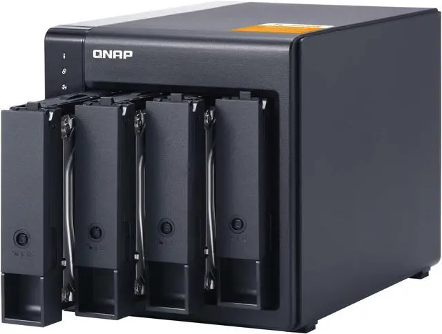 Alt view image 3 of 6 - QNAP TL-D400S 4 Bay SATA 6Gbps JBOD Storage Enclosure