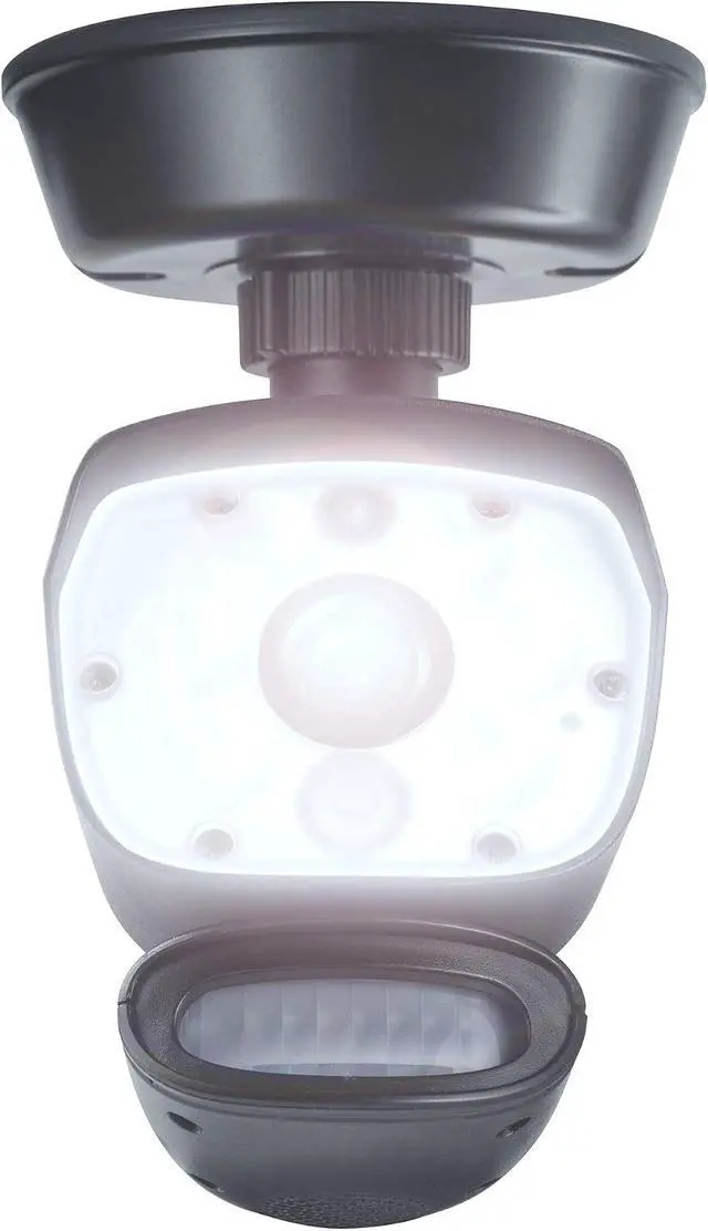 Alt view image 3 of 4 - Uniden LIGHTCAM40HD Outdoor Wi-Fi Security Camera - 1080p HD Video, Color Night Vision, LED Motion Sensor Spotlight - Connects to Home's 120V Wiring