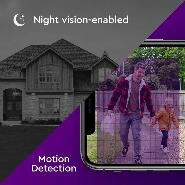 Alt view image 6 of 6 - WD ReadyView 4K Surveillance System - 8MP UHD, 6TB WD Purple HDD, PoE, NVR, IP67-rated, 4 Cameras, Motion Detection, Night Vision - WDBAEM0060HWT-HESN