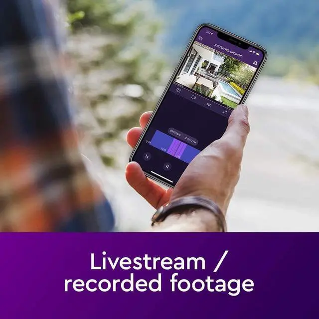 Alt view image 5 of 6 - WD ReadyView 4K Surveillance System - 8MP UHD, 6TB WD Purple HDD, PoE, NVR, IP67-rated, 4 Cameras, Motion Detection, Night Vision - WDBAEM0060HWT-HESN