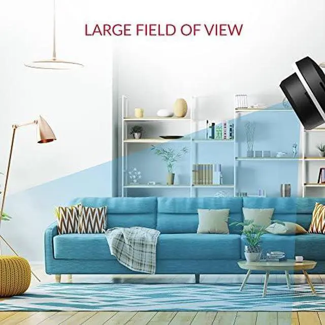 Alt view image 3 of 7 - YI Pro 2K 4PC Home Security Camera, 2.4Ghz Indoor Camera with Person, Vehicle, Animal Detection, Phone App for Baby, Pet, Dog Monitoring, Compatible with Alexa and Google Assistant