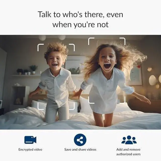 Alt view image 7 of 7 - YI Pro 2K 4PC Home Security Camera, 2.4Ghz Indoor Camera with Person, Vehicle, Animal Detection, Phone App for Baby, Pet, Dog Monitoring, Compatible with Alexa and Google Assistant