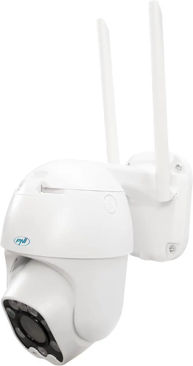 Alt view image 4 of 7 - PNI IP60 Live PTZ Video Surveillance Camera with Solar Panel, 2MP, GSM 4G, SIM Slot