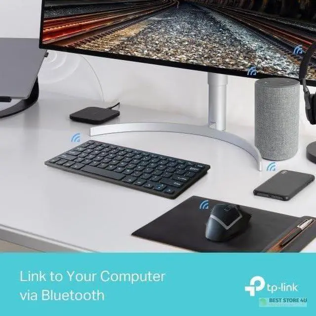 Alt view image 4 of 5 - TP-Link Archer TX10UB Nano, AX900 Mbps, Dual Band, Wi-Fi 6 & Bluetooth 5.3 2-in-1 USB Adapter