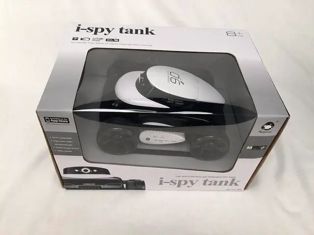 Main image of HappyCow 777-287 Tank PG With Camera Via A Wi-Fi Network (Random Color)