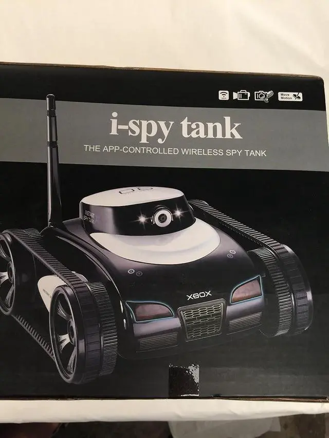 Alt view image 5 of 7 - HappyCow 777-287 Tank PG With Camera Via A Wi-Fi Network (Random Color)