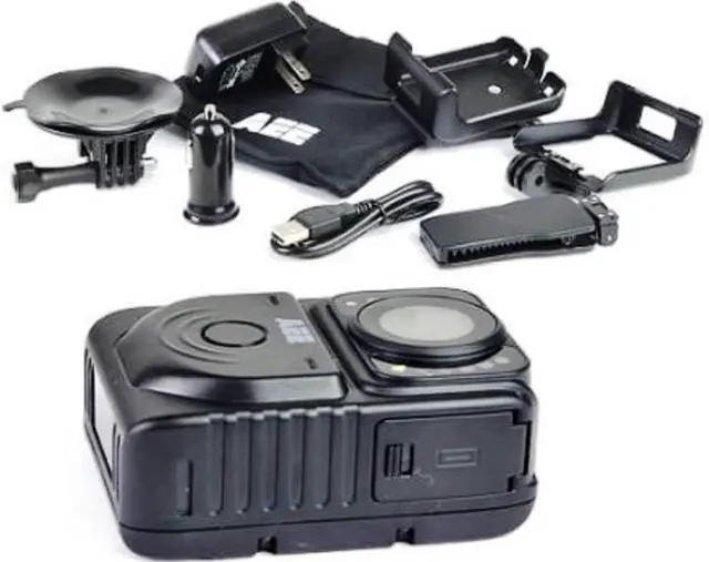 Alt view image 3 of 4 - AEE Technology P60 Law Enforcement Police Body Camera (Black)