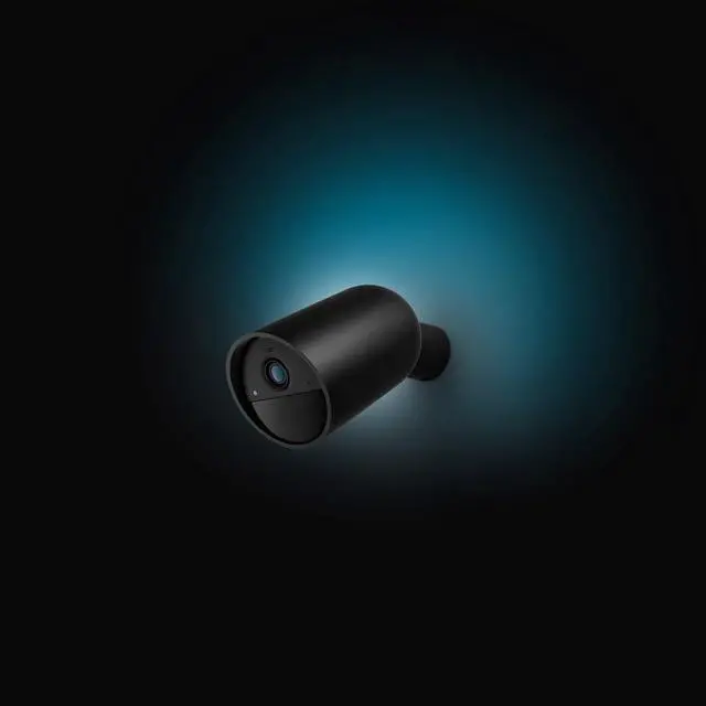 Alt view image 2 of 7 - Philips Hue Secure Security Camera with Battery - Black