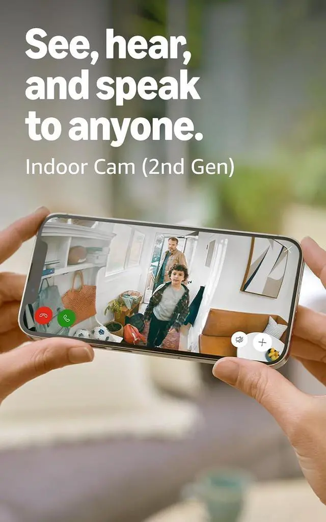 Alt view image 3 of 6 - Ring Indoor Cam (2nd Gen), White with 4 Window and Door Sensors (newest model) and Motion Detector (newest model)