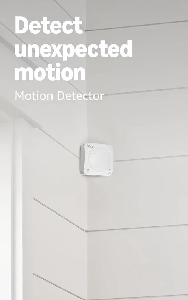 Alt view image 5 of 6 - Ring Indoor Cam (2nd Gen), White with 4 Window and Door Sensors (newest model) and Motion Detector (newest model)