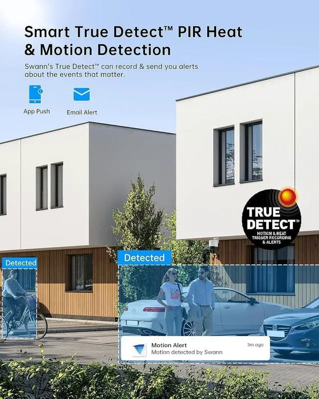 Alt view image 6 of 6 - Swann Enforcer 12MP Heat & Motion Sensing IP Add-on Bullet Camera - SWNHD-1200BE