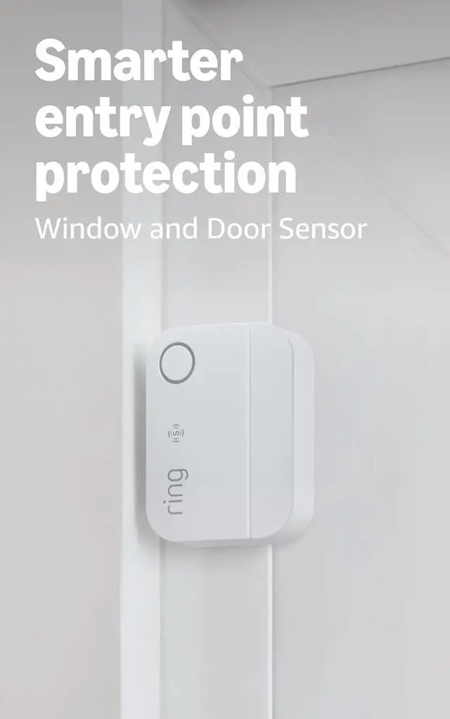 Alt view image 5 of 6 - Ring Outdoor Cam Pro (newest model), White with 4 Window and Door Sensors (newest model)