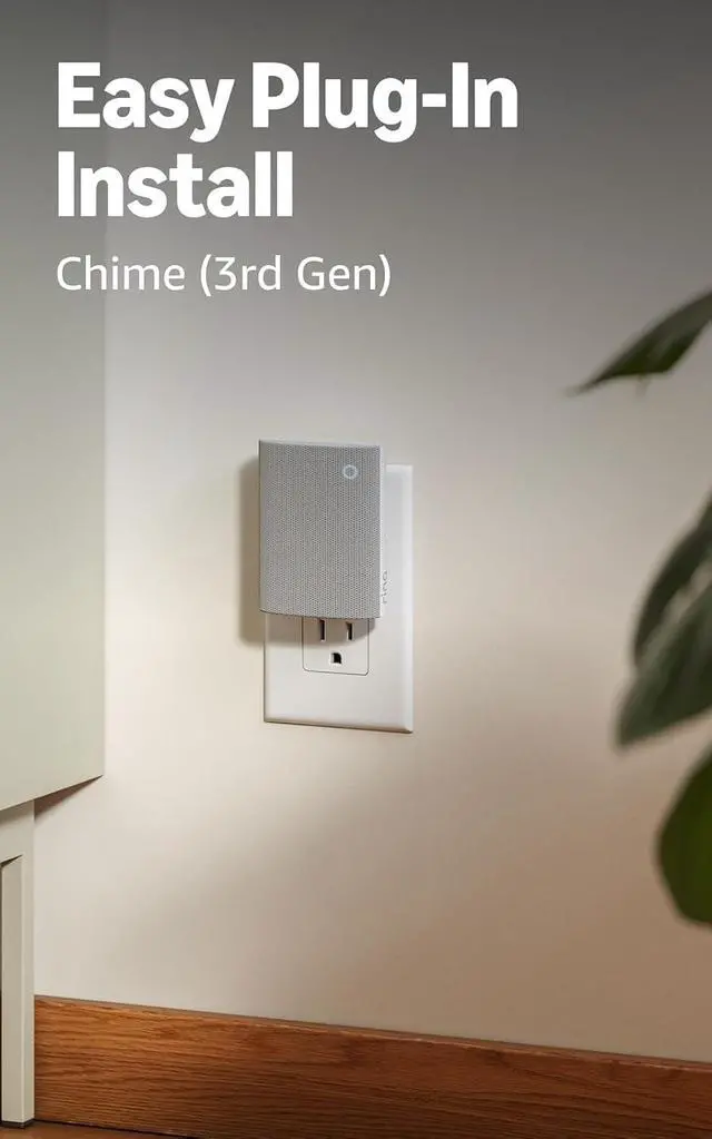 Alt view image 6 of 6 - Ring Floodlight Cam, Wired (newest model), White with Chime (3rd Gen)