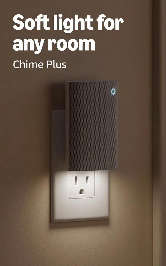 Alt view image 5 of 6 - Ring Floodlight Cam, Wired (newest model), White with Chime Plus