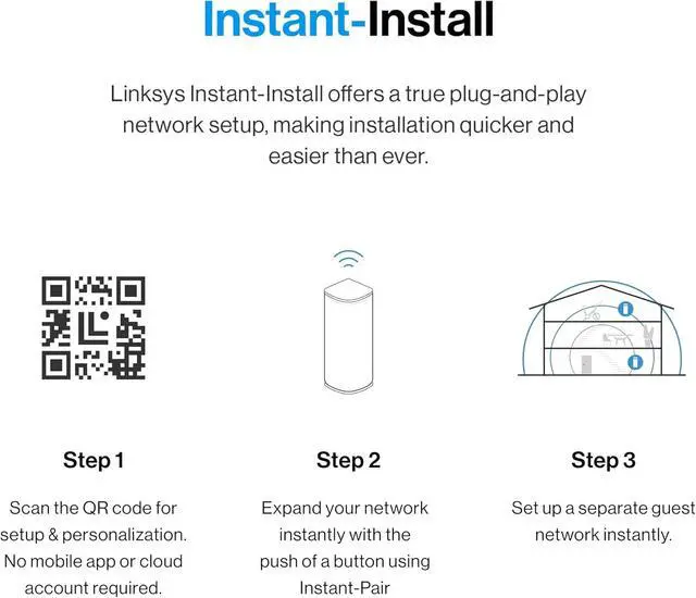 Alt view image 3 of 7 - Linksys Velop Micro 7 Dual-Band BE5000 Wi-Fi 7 Mesh System