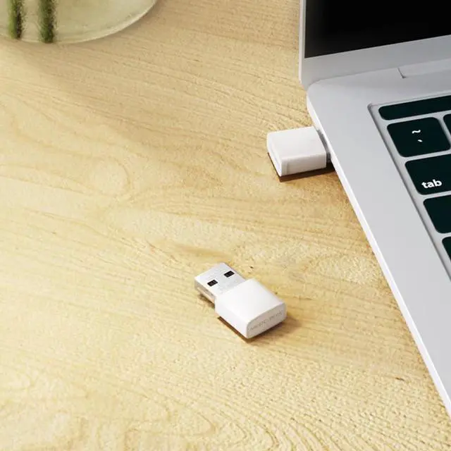 Alt view image 6 of 6 - Mercusys MA30N, AC1300 Mbps, Dual Band, MU-MIMO, Plug and Play, Nano Wi-Fi 5 USB Adapter