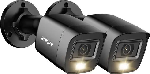 Main image of ANNKE 2 Packs 1080P HD TVI Home Security Camera Outdoor Indoor, 1920TVL, IP67 Waterproof, Night/Day Vision, Surveillance CCTV Bullet Cam