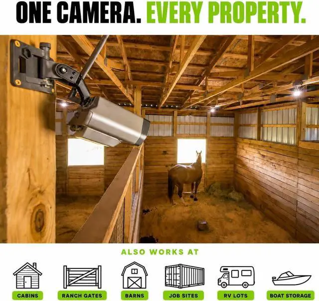 Alt view image 4 of 7 - TACTACAM Defend Cellular Security Camera 4-Pack Bundle 4 Lexar 32GB SD Cards Included 4G LTE, No WiFi Needed Wireless Outdoor Camera for Remote Property, Cabin, Ranch, Job Site