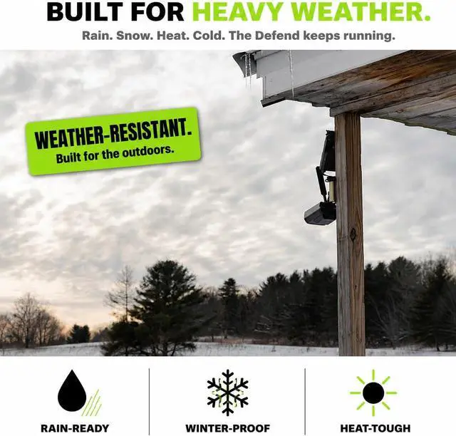 Alt view image 7 of 7 - TACTACAM Defend Cellular Security Camera 4-Pack Bundle 4 Lexar 32GB SD Cards Included 4G LTE, No WiFi Needed Wireless Outdoor Camera for Remote Property, Cabin, Ranch, Job Site