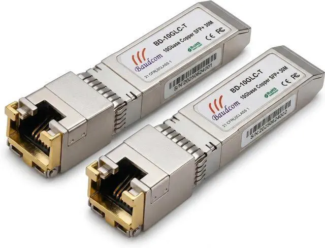 Main image of SFP+ to RJ45 10G Copper sfp module, Compatible Cisco