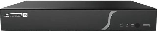 Main image of Speco N8NRL2TB 8-Channel NVR with 8 Built-in PoE Ports, 2TB HDD, 4K HDMI Out and VGA Monitor Output, 2-Way Audio Communication, Video Exporting Via USB, Up to 8MP Resolution at 30fps