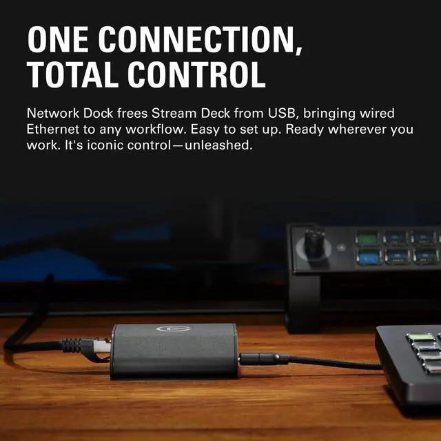 Alt view image 2 of 7 - Elgato Network Dock, Ethernet Adapter for Stream Deck