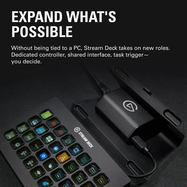 Alt view image 4 of 7 - Elgato Network Dock, Ethernet Adapter for Stream Deck