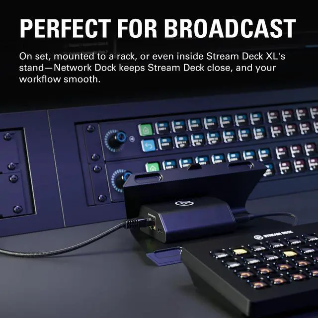 Alt view image 5 of 7 - Elgato Network Dock, Ethernet Adapter for Stream Deck