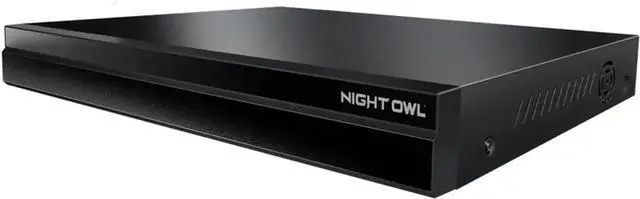 Main image of Night Owl 24-Channel 12MP NVR with 8 PoE Channels and 16 Wi-Fi Channels (Up to 24 Total Devices) - No HDD Included